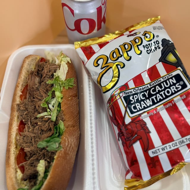 Pot Roast Hoagie.